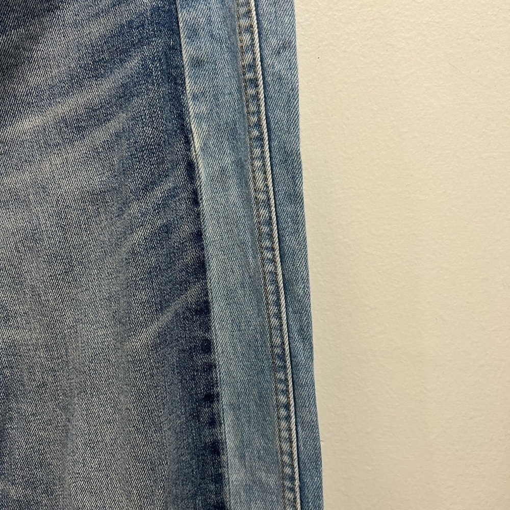 Madewell Cruiser Straight Two-Tone Jeans Sz 27 - Picture 8 of 12